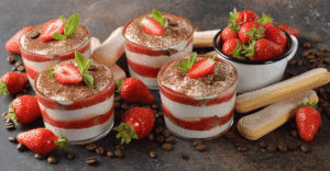jahodové tiramisu