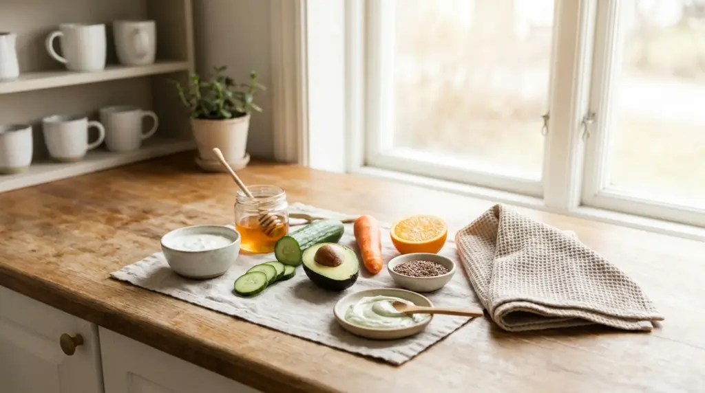 Domácí pleťová maska: 7 jednoduchých receptů